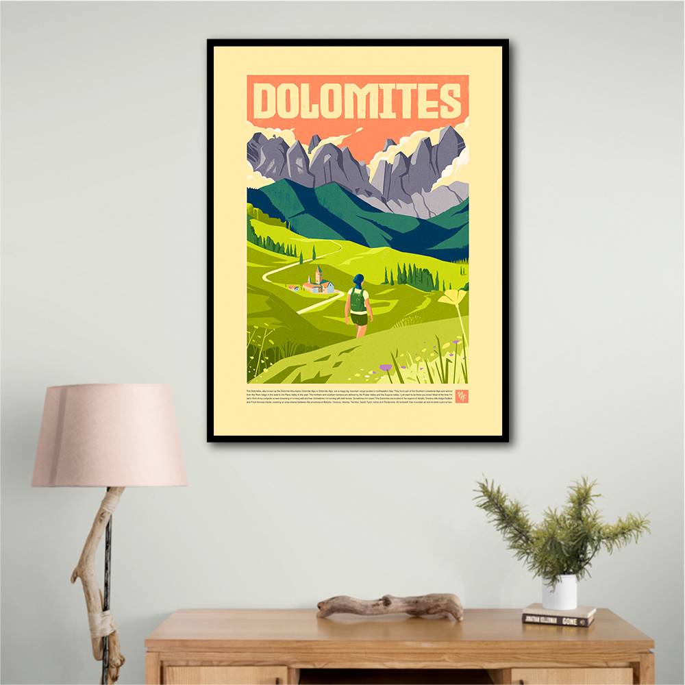 The Dolomites Wall Art