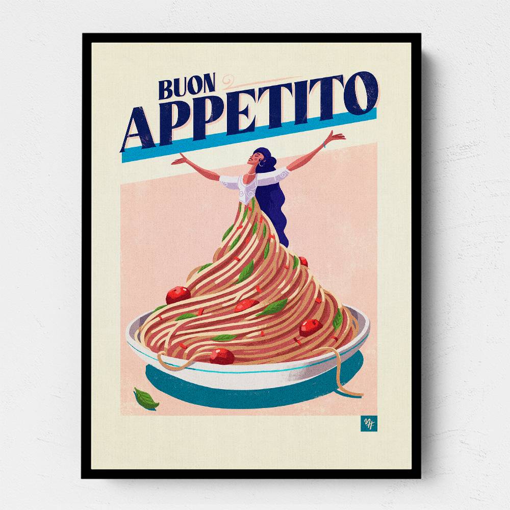 Buon Appettito Wall Art