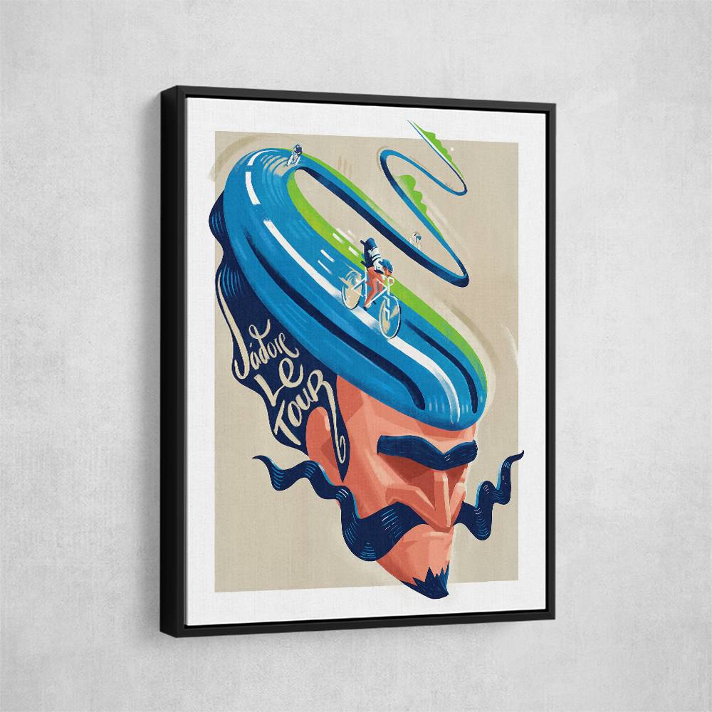 Jadore Le Tour Wall Art