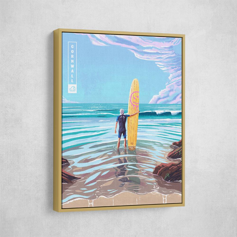 Surf Cornwall Wall Art