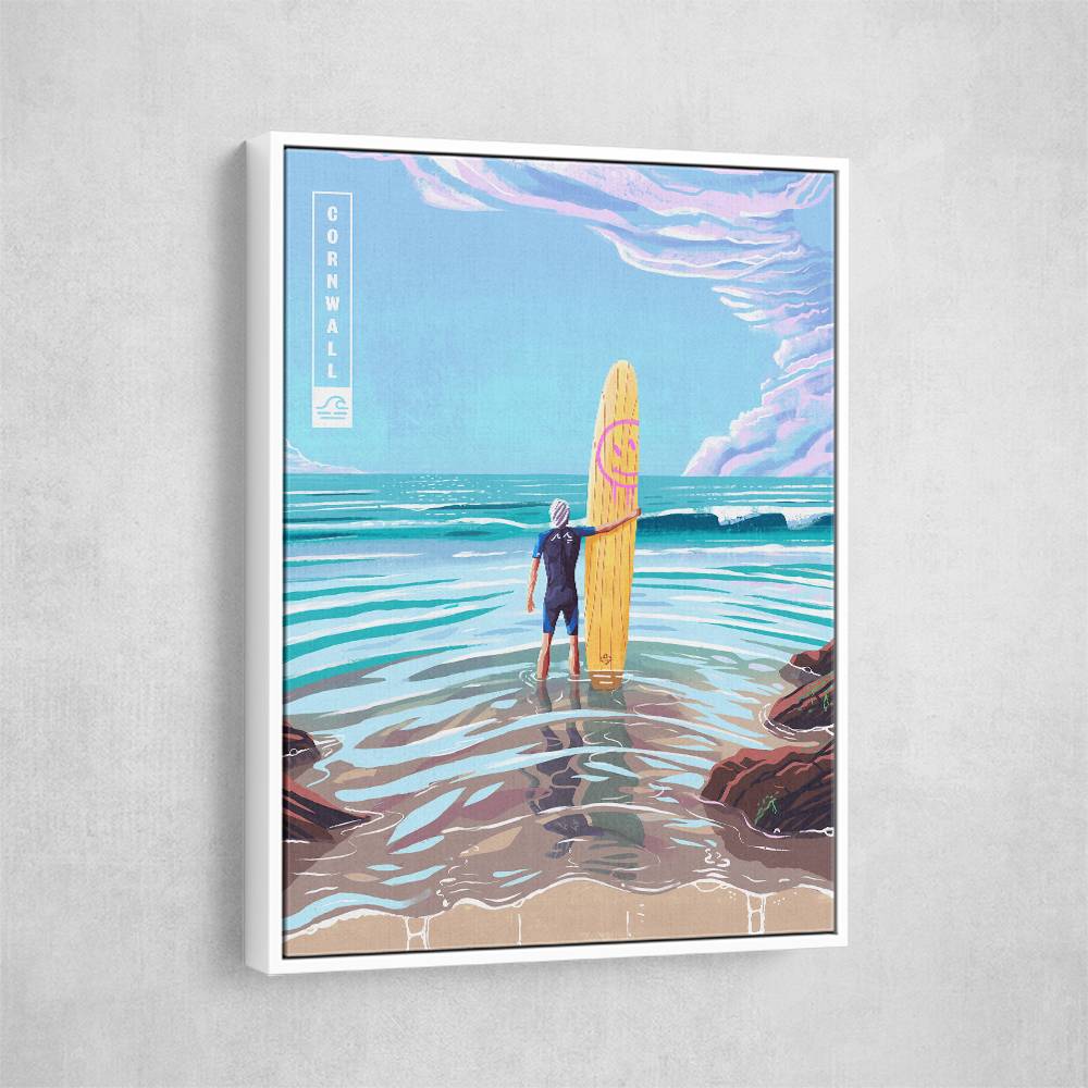 Surf Cornwall Wall Art