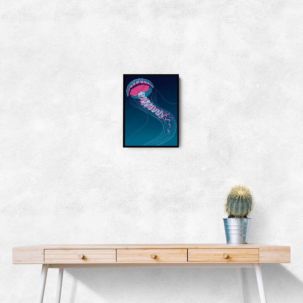 Lions Mane Jellyfish Wall Art