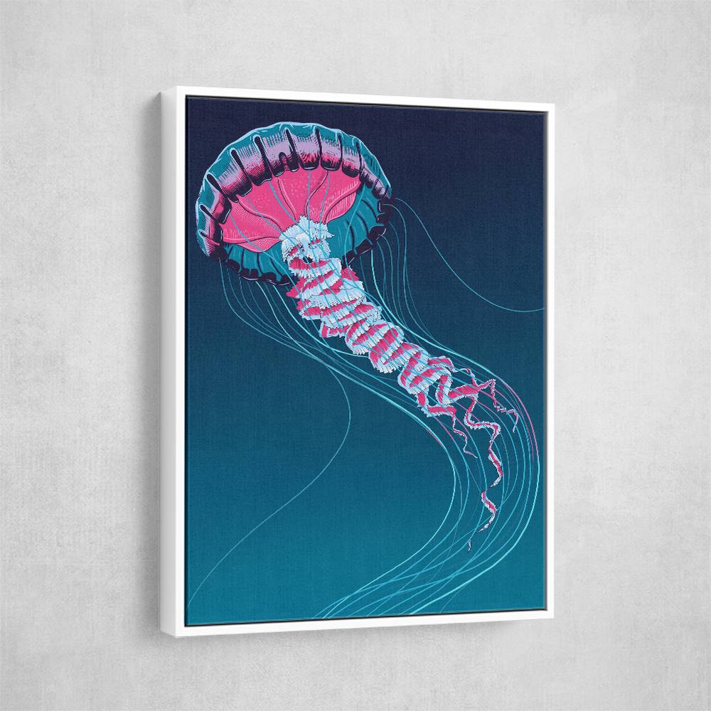 Lions Mane Jellyfish Wall Art