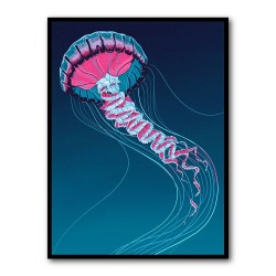 Lions Mane Jellyfish Wall Art