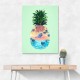 Pineapple Island Wall Art