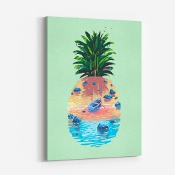 Pineapple Island Wall Art