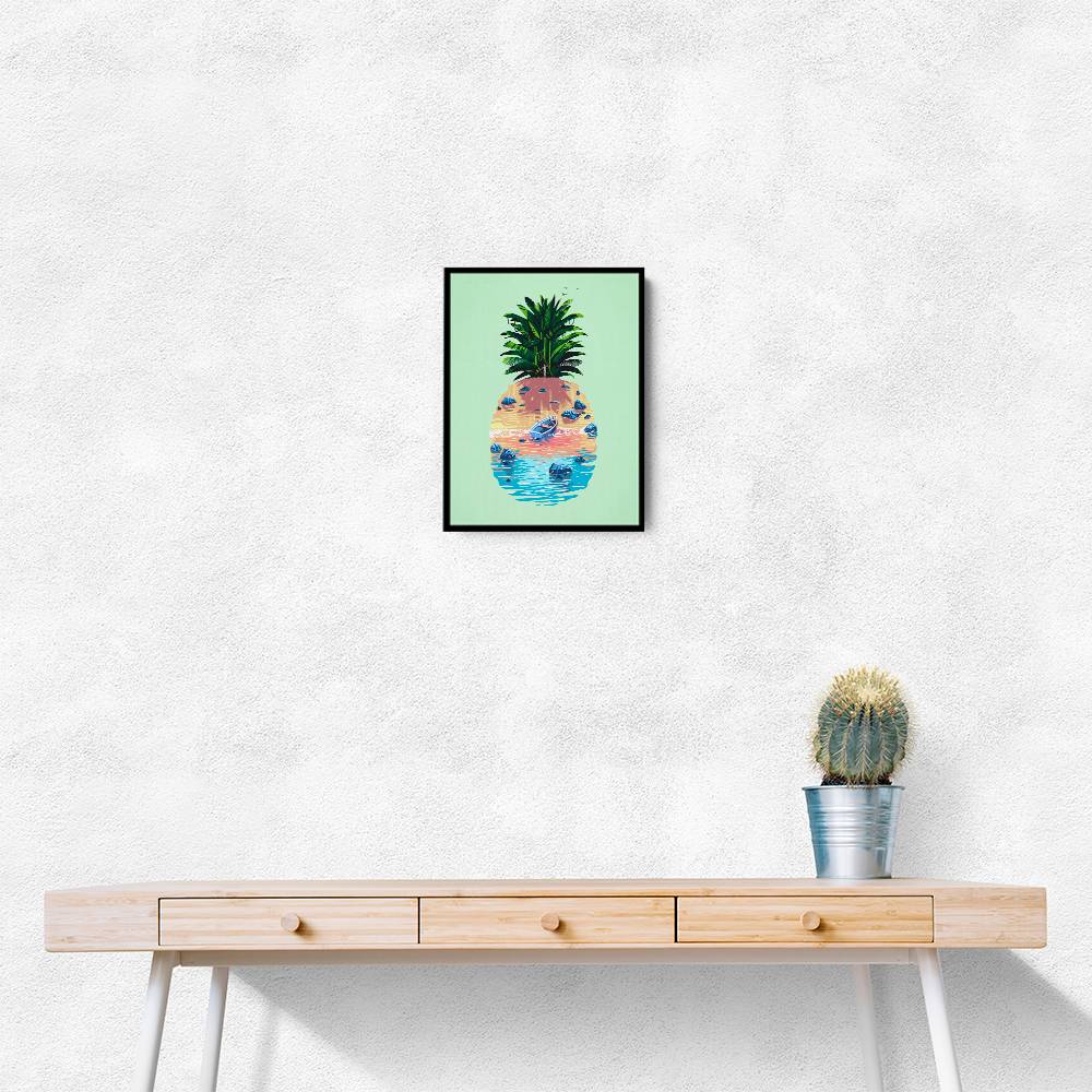 Pineapple Island Wall Art