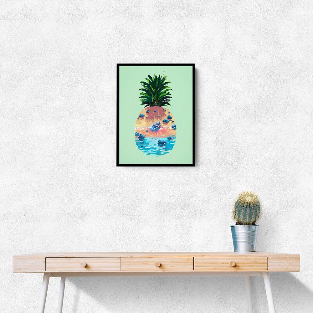 Pineapple Island Wall Art