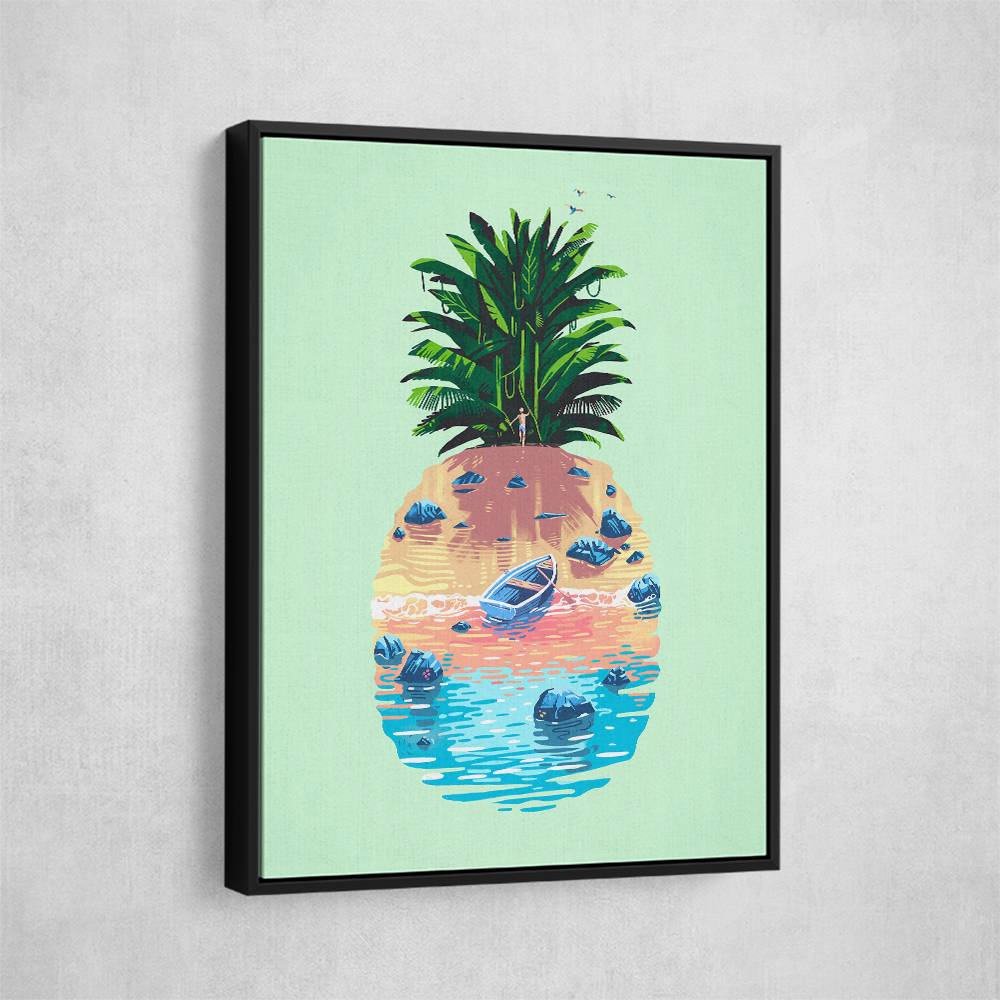 Pineapple Island Wall Art