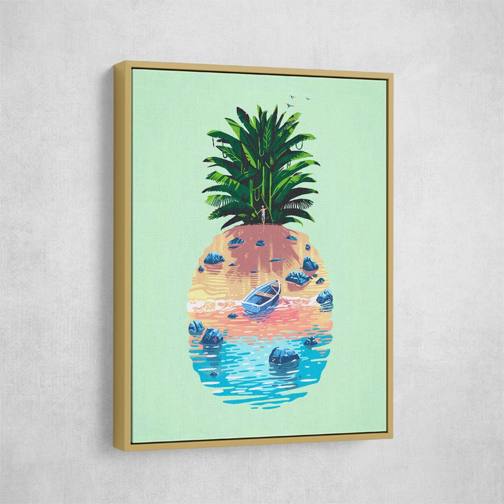 Pineapple Island Wall Art