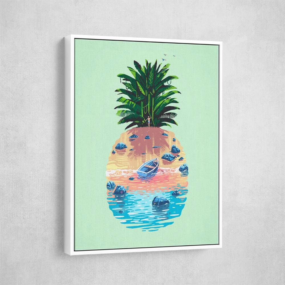 Pineapple Island Wall Art