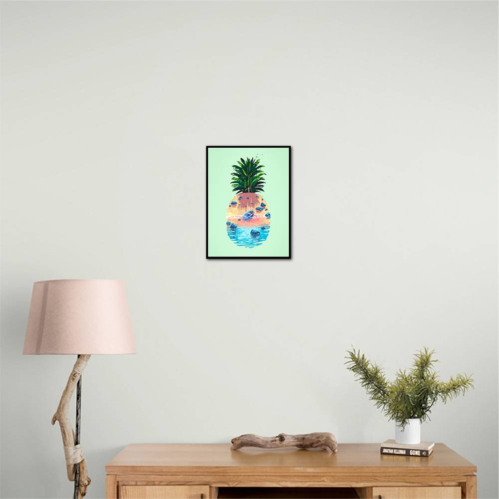 Pineapple Island Wall Art