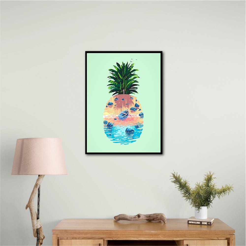 Pineapple Island Wall Art