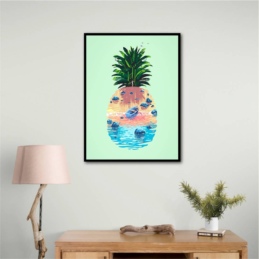 Pineapple Island Wall Art