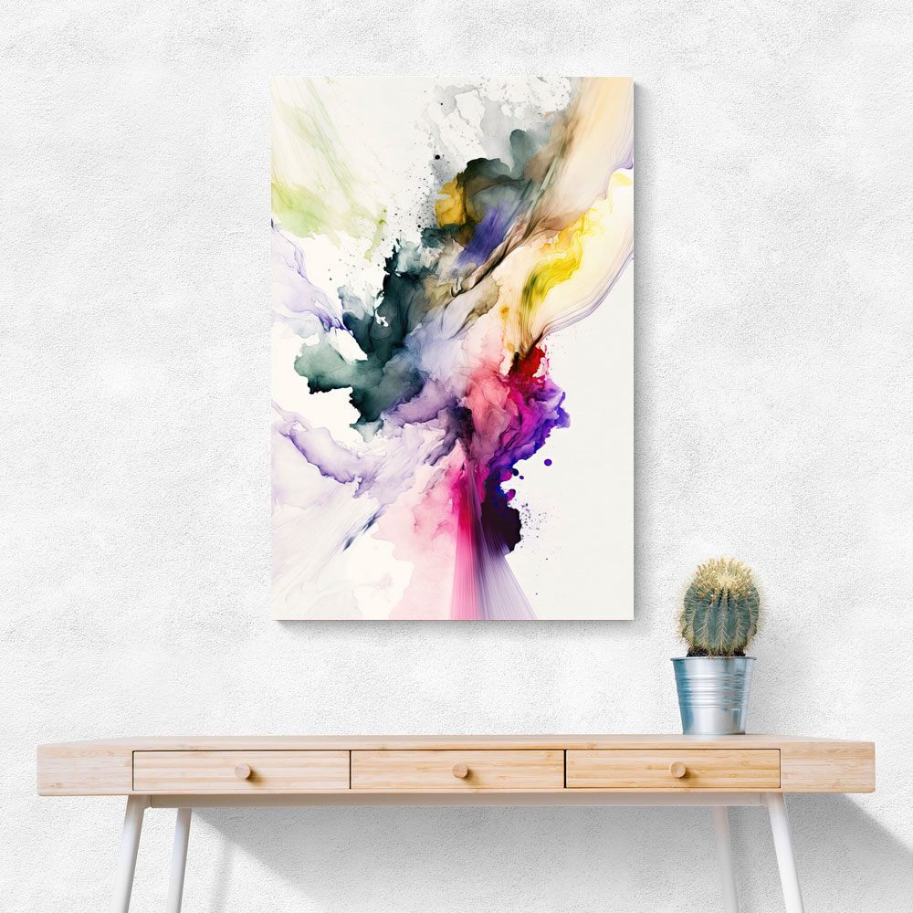 Ink Splash Abstract 5 Wall Art