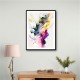 Ink Splash Abstract 5 Wall Art