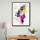 Ink Splash Abstract 5 Wall Art