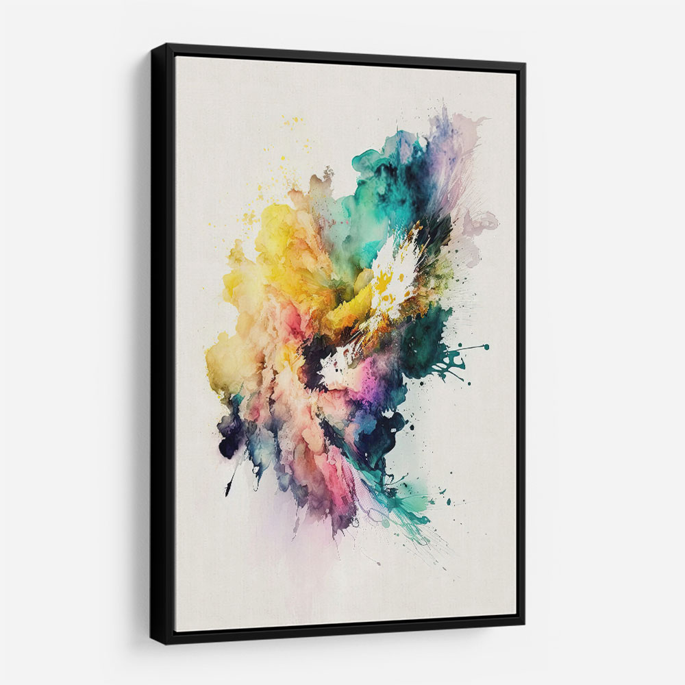 Ink Splash Abstract 7 Wall Art