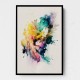 Ink Splash Abstract 7 Wall Art