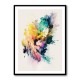 Ink Splash Abstract 7 Wall Art