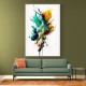 Ink Splash Abstract 8 Wall Art