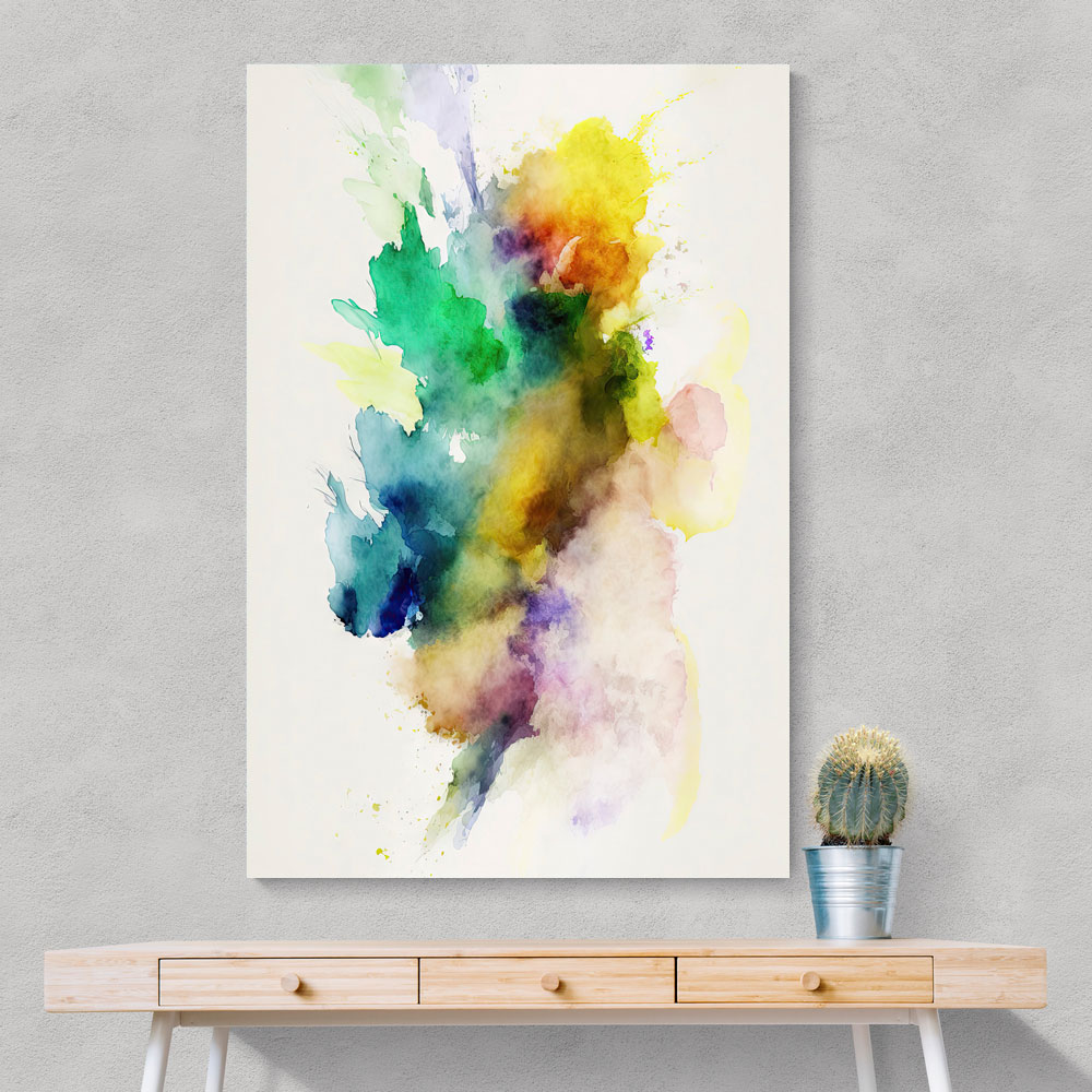 Ink Splash Abstract 12 Wall Art