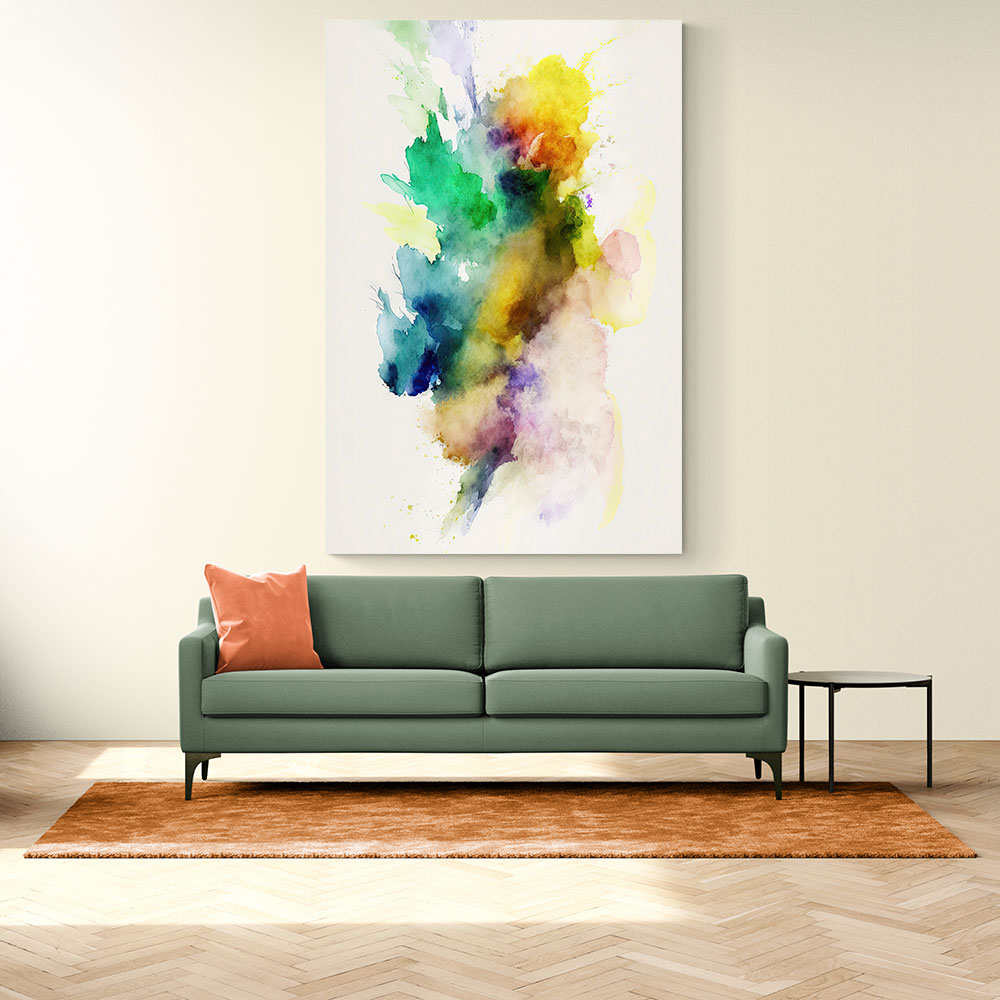 Ink Splash Abstract 12 Wall Art