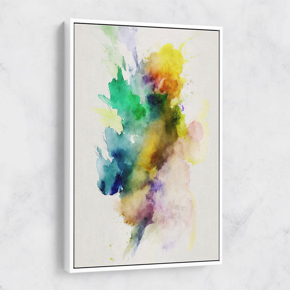 Ink Splash Abstract 12 Wall Art