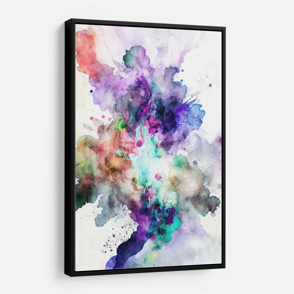 Ink Splash Abstract 13 Wall Art