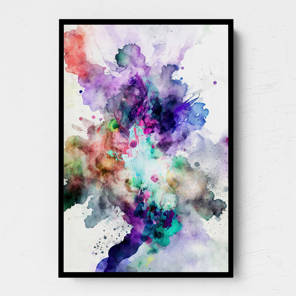 Ink Splash Abstract 13 Wall Art