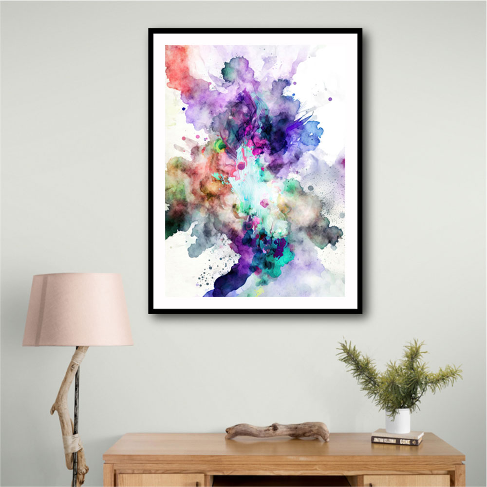 Ink Splash Abstract 13 Wall Art