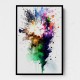 Ink Splash Abstract 14 Wall Art