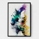 Ink Splash Abstract 16 Wall Art