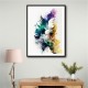 Ink Splash Abstract 16 Wall Art