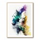 Ink Splash Abstract 16 Wall Art