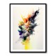 Ink Splash Abstract 20 Wall Art