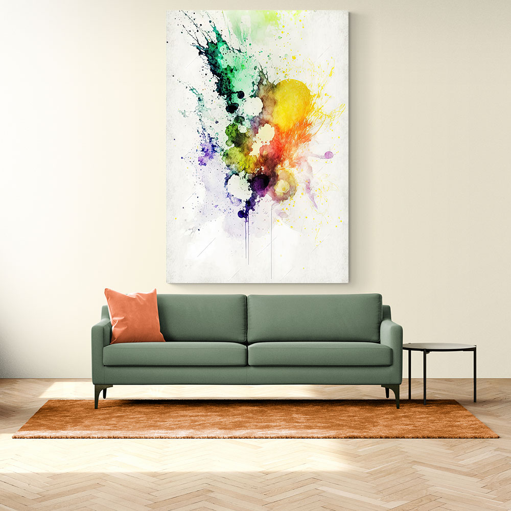 Ink Splash Abstract 30 Wall Art