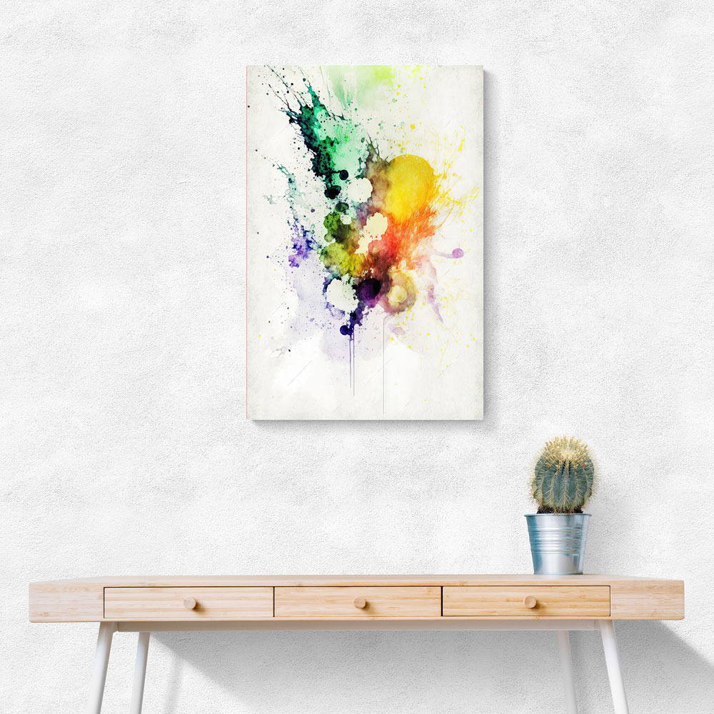 Ink Splash Abstract 30 Wall Art