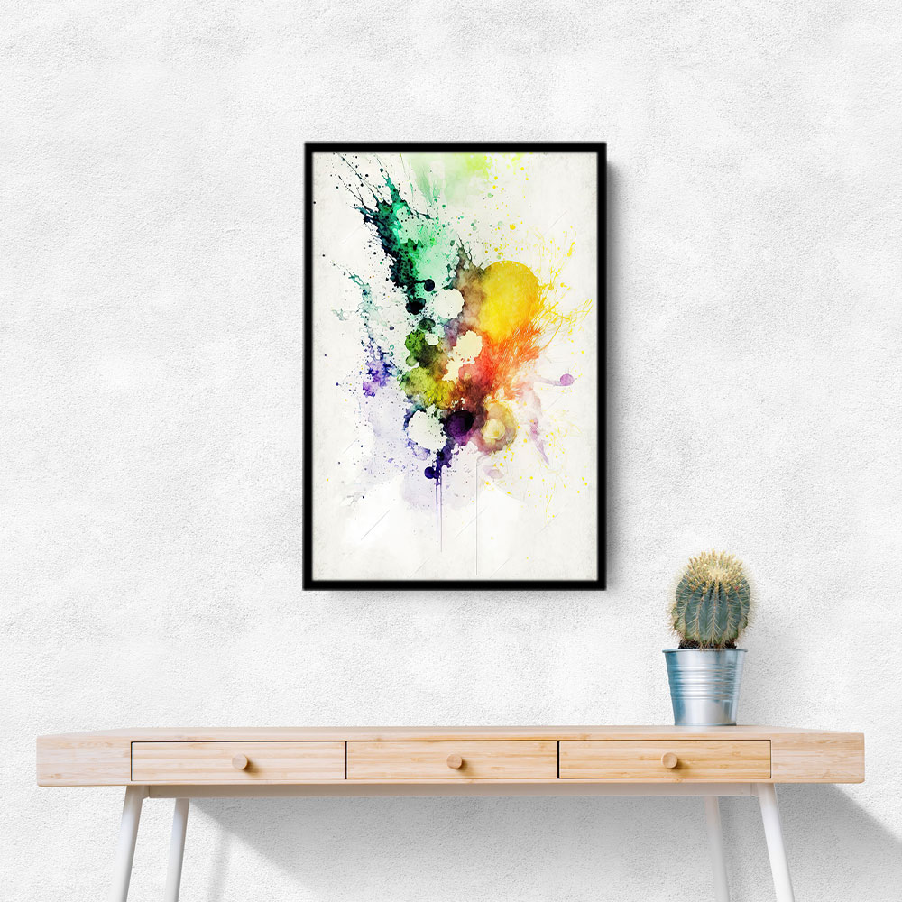 Ink Splash Abstract 30 Wall Art