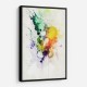 Ink Splash Abstract 30 Wall Art