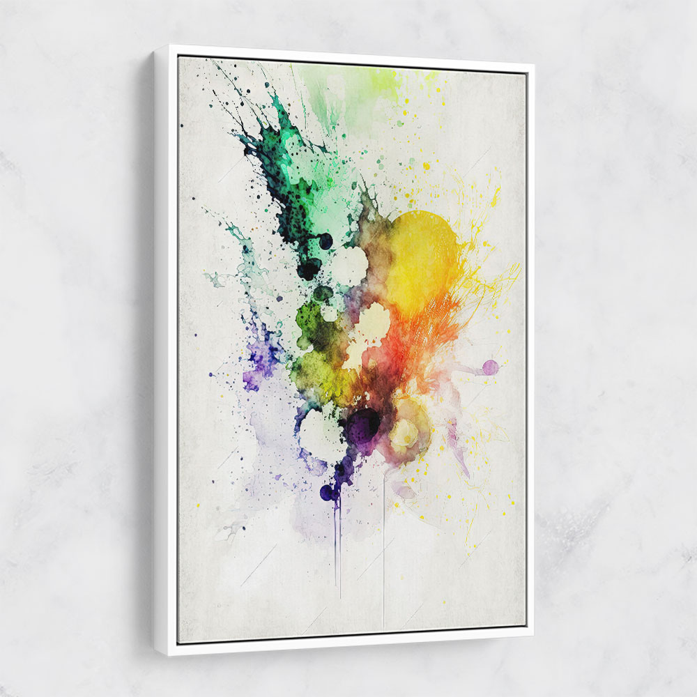 Ink Splash Abstract 30 Wall Art