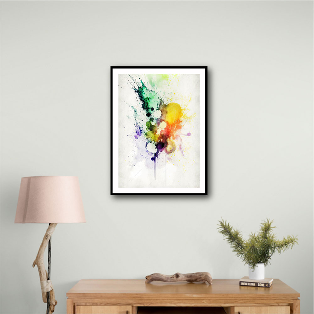 Ink Splash Abstract 30 Wall Art