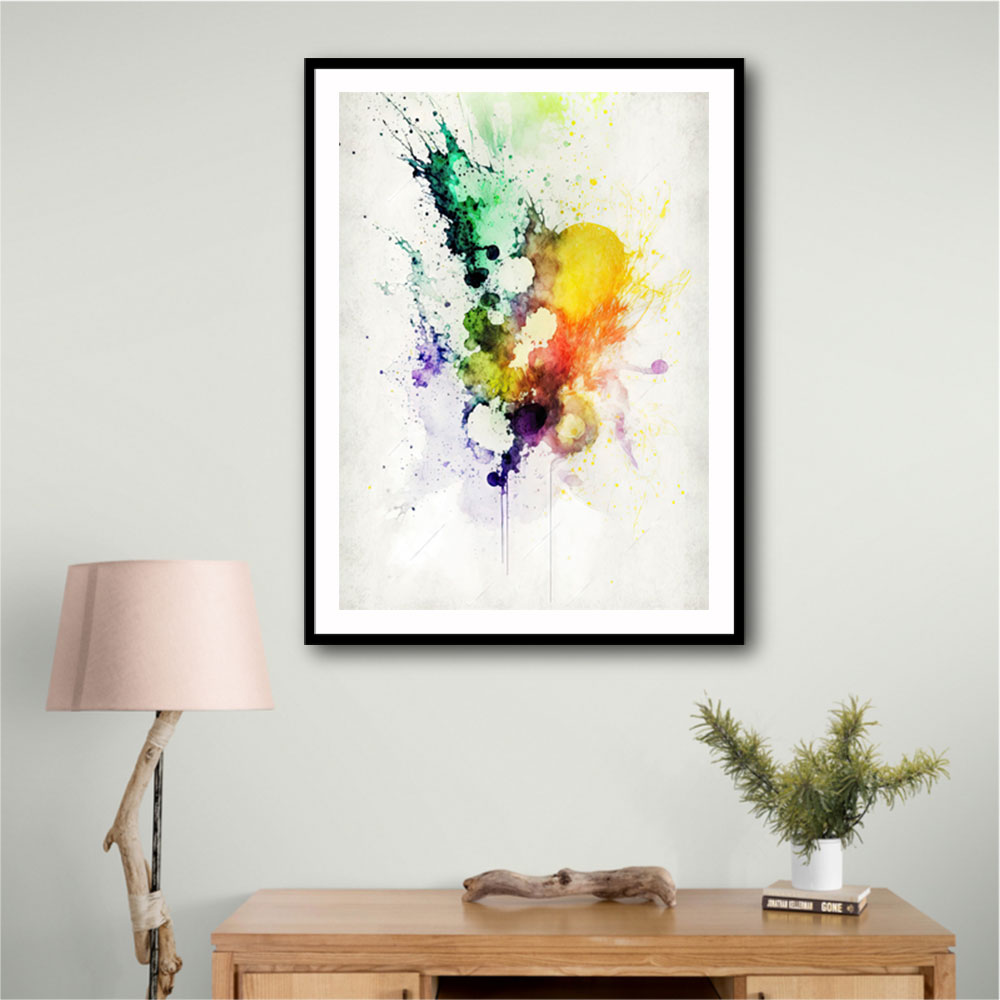 Ink Splash Abstract 30 Wall Art