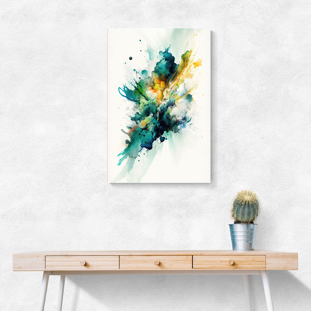 Ink Splash Abstract 32 Wall Art