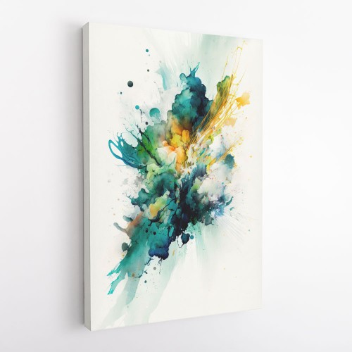 Ink Splash Abstract 41 Wall Art