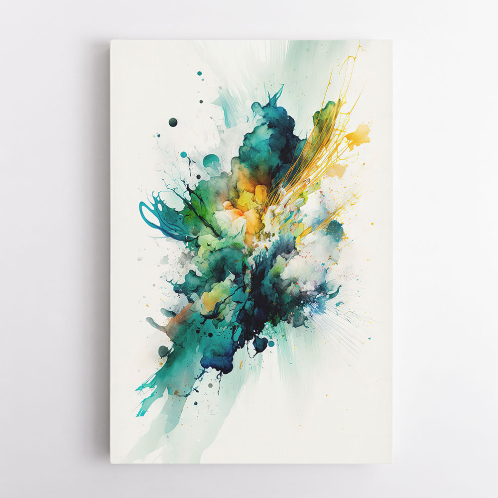 Ink Splash Abstract 32 Wall Art