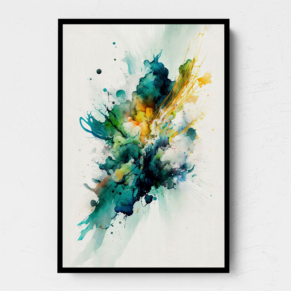 Ink Splash Abstract 32 Wall Art