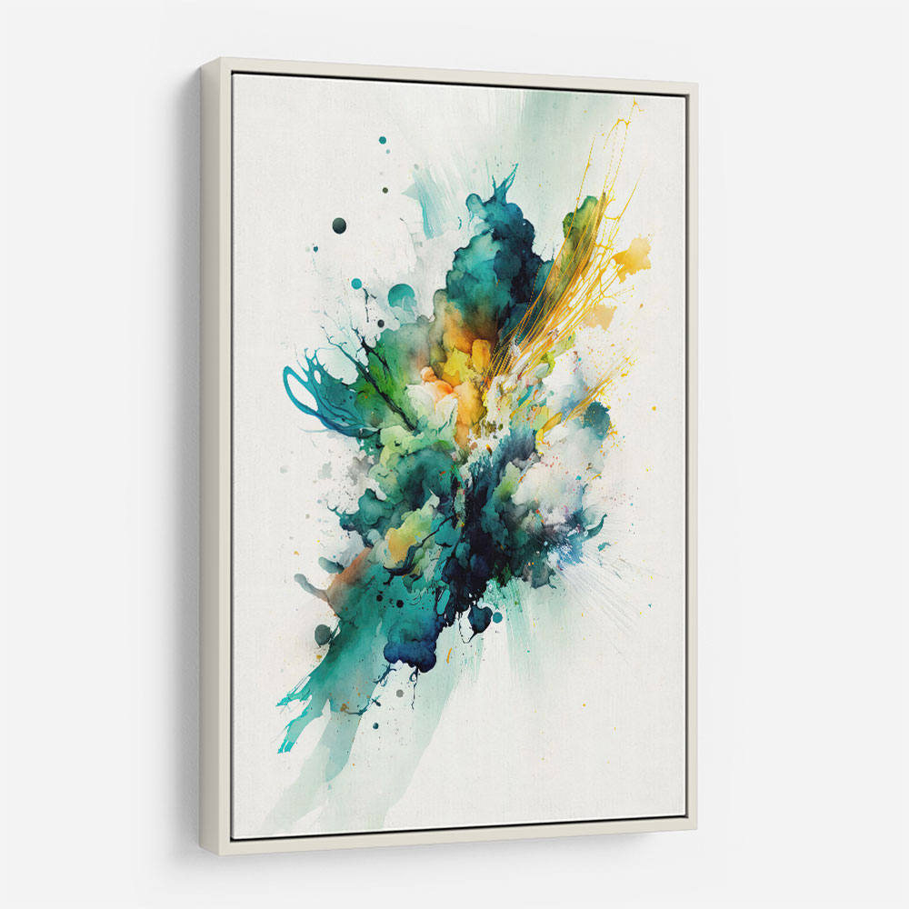 Ink Splash Abstract 32 Wall Art