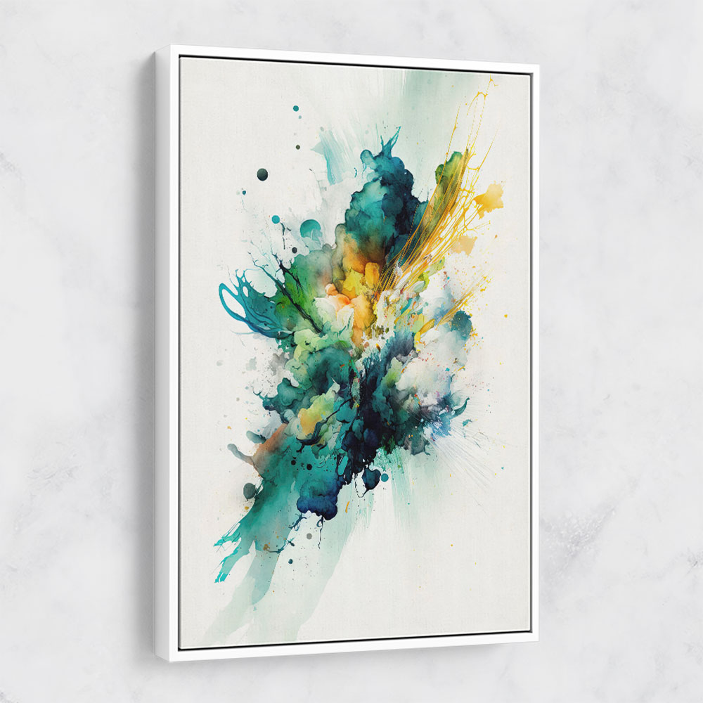 Ink Splash Abstract 32 Wall Art