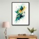 Ink Splash Abstract 32 Wall Art